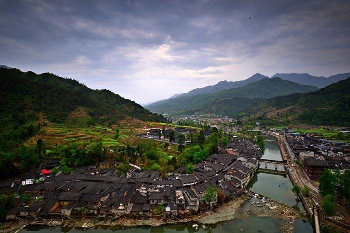 宁强县传奇古镇青木川