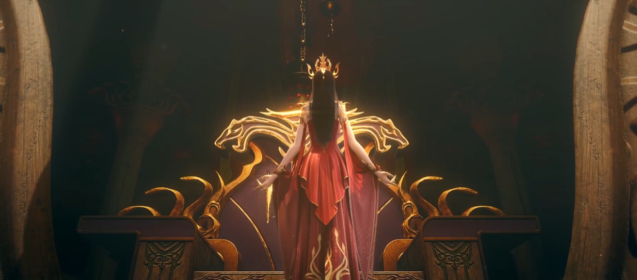 斗破彩鳞换新模,黑丝袜性感至极,武器换长鞭,但流苏裙打架费劲