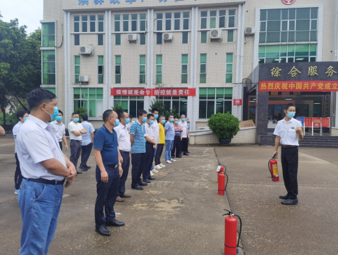 惠州市殡仪馆组织开展2021年度消防应急演练