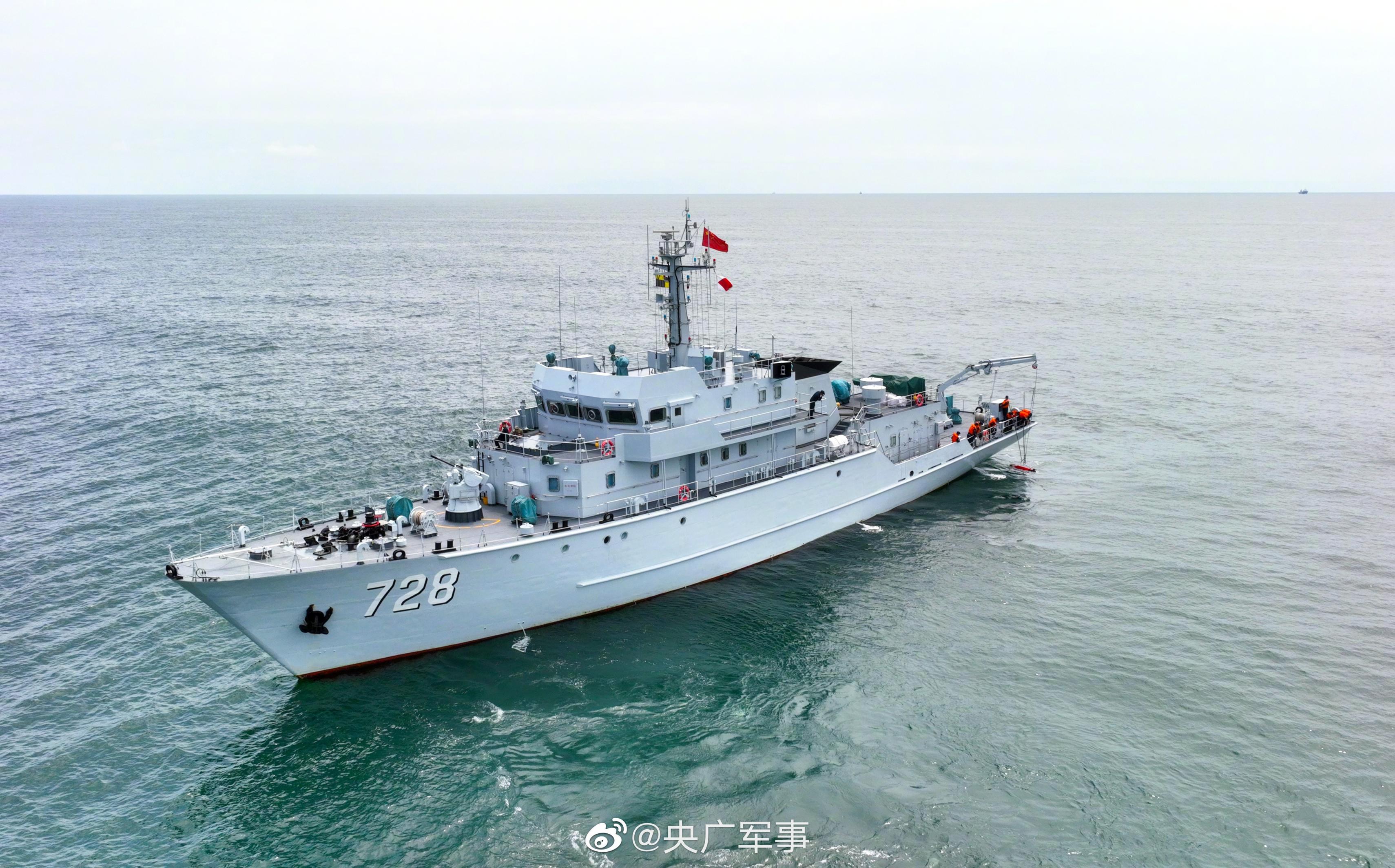 中国海军现役扫雷舰图片