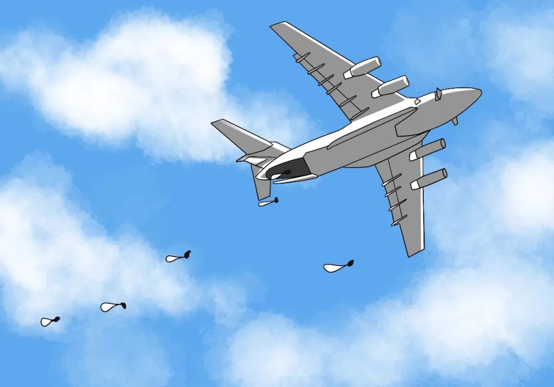 一组漫画带你领略空降兵的精彩!