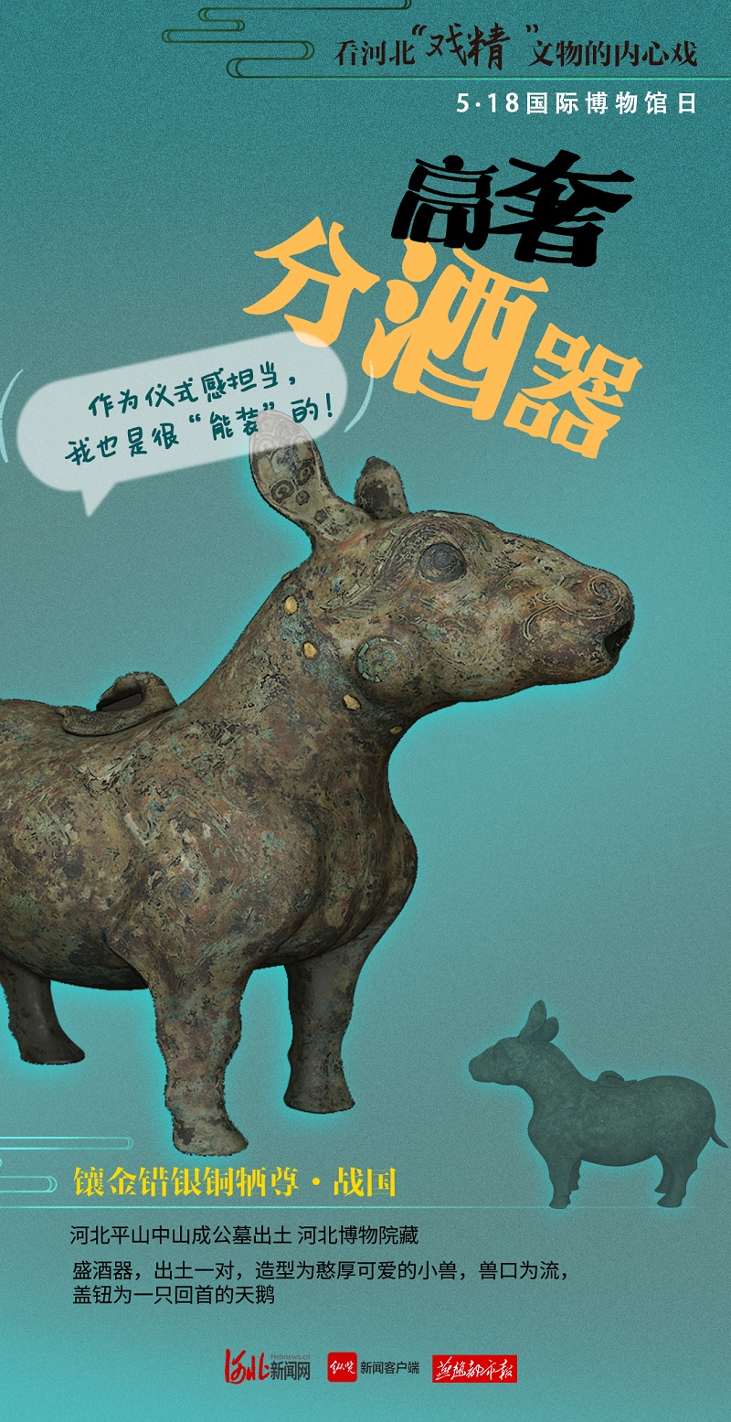 海报·国际博物馆日|看河北"戏精"文物的内心戏