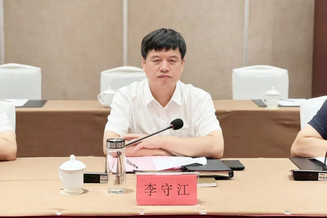 郝建成一行拜访枣庄市委常委,副市长李守江