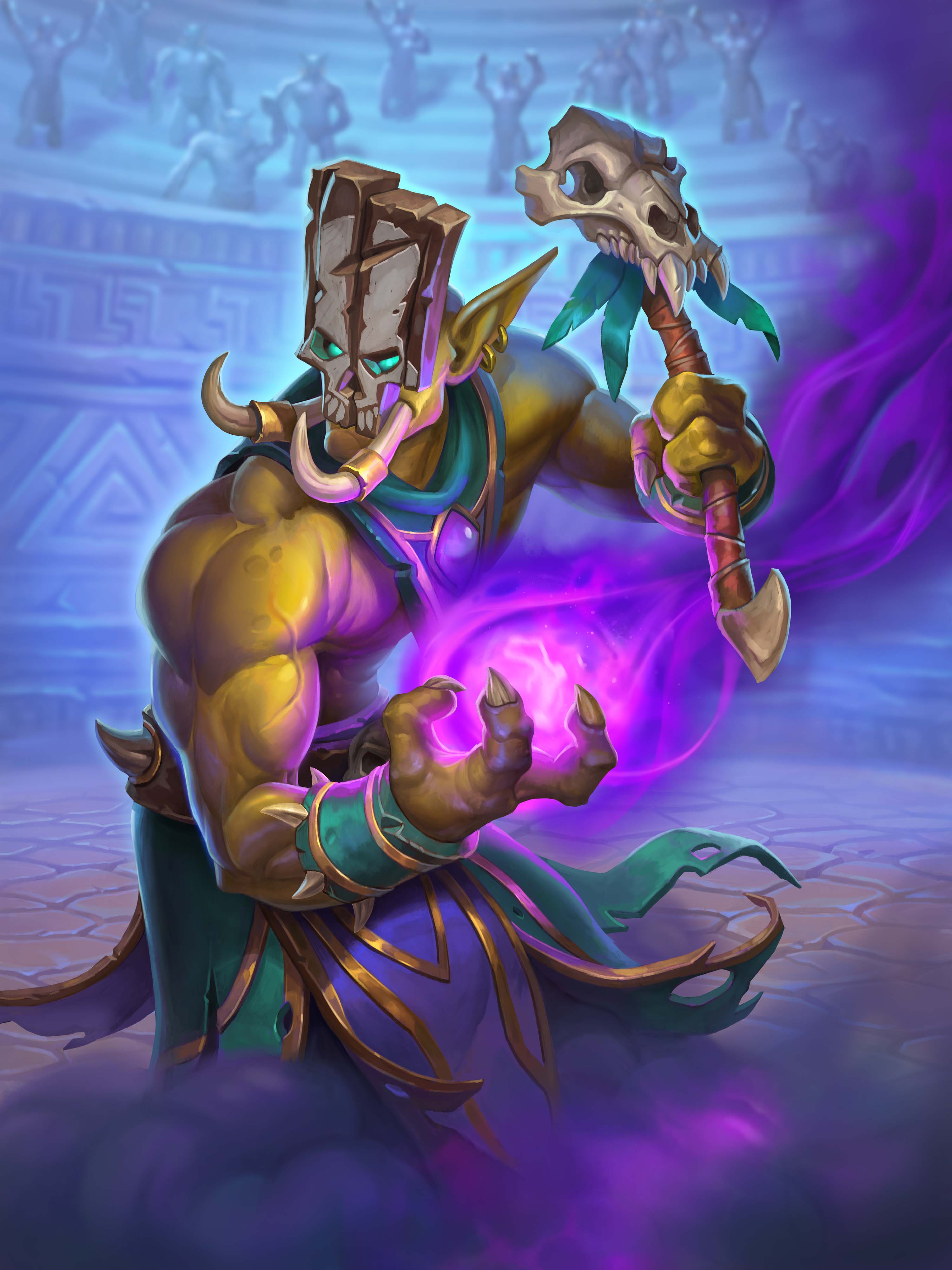 酒馆战棋原画—野猪人篇