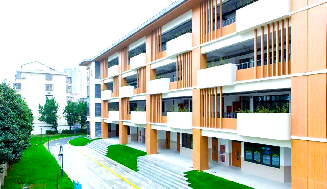 余姚市实验一小新生,旧校园新面貌