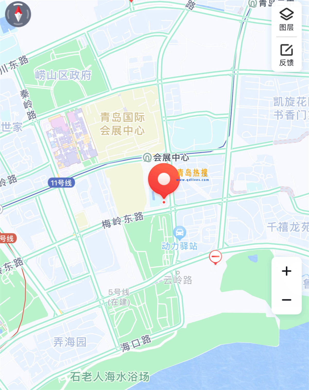 崂山区某国资企业将斥资14.3亿建设青岛财富金融综合创新中心