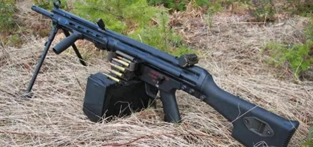 世界著名机枪:德国hk21通用机枪