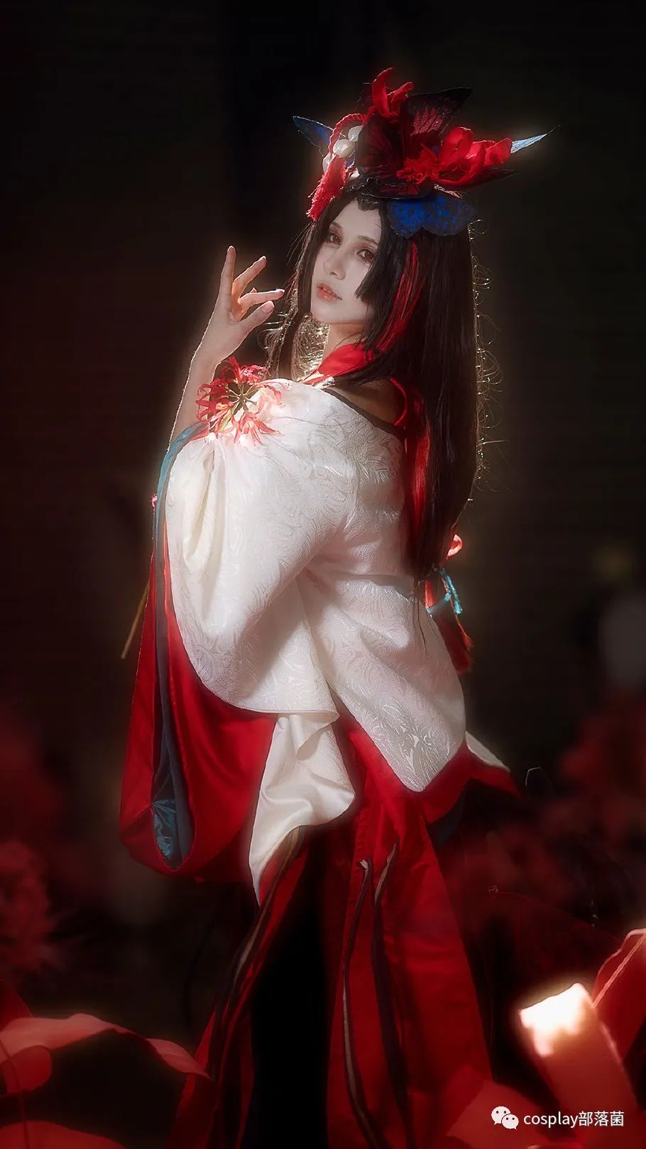 cos:阴阳师夜溟彼岸花cos正片@莉莉