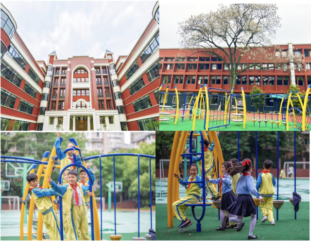 迎"六一",青蓝小学新校园揭开"神秘面纱",孩子们玩"嗨"了