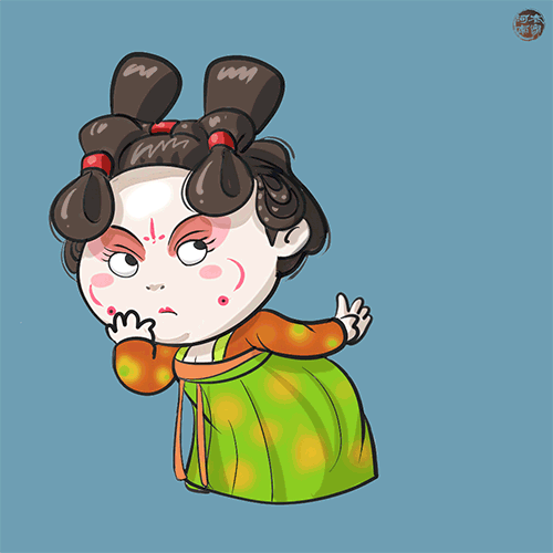《唐宫夜宴》的表情包"唐墩儿"来啦,超好玩儿