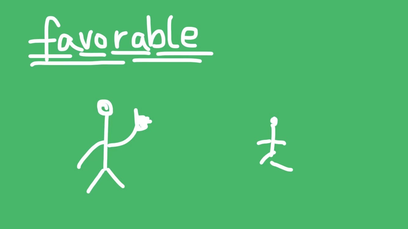 favorable/favourable是什么意思?