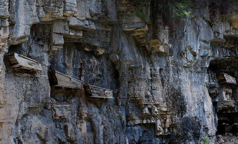 巫峡棺山地图图片