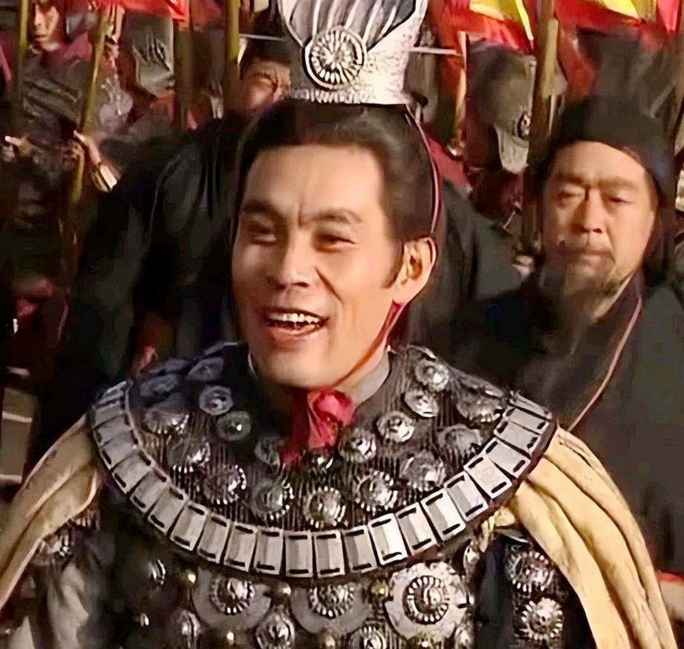 演三国吕布的张光北演员入组第一天惊呆了 貂蝉由大美女陈红饰演.