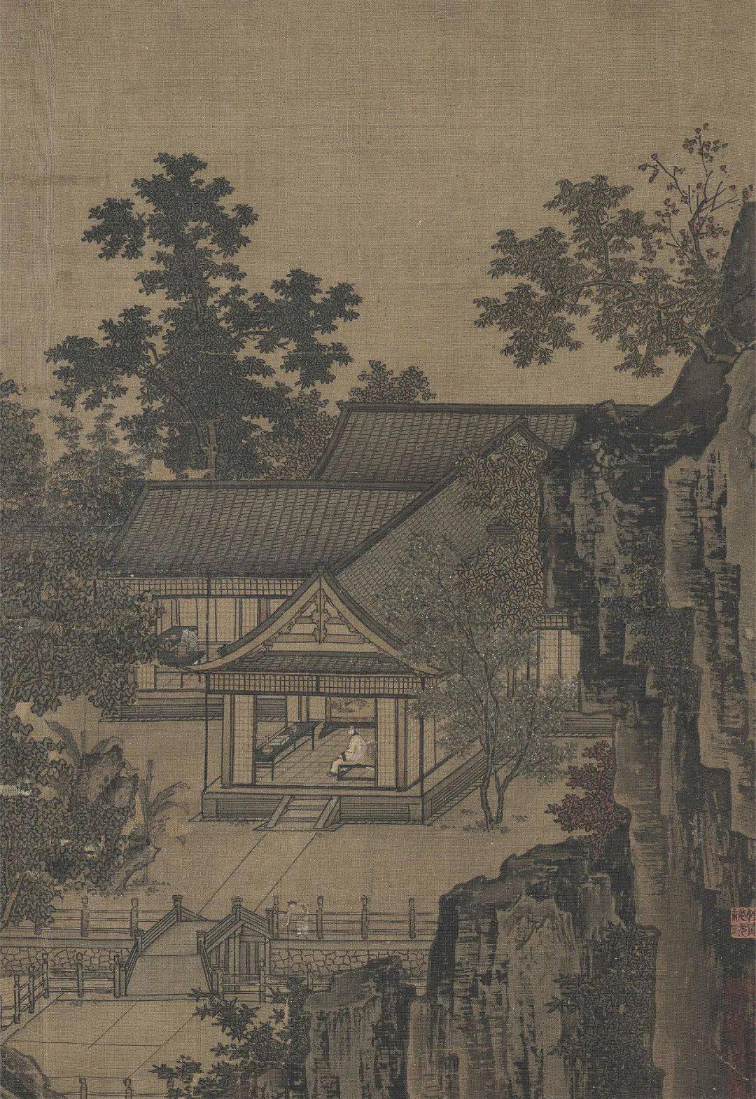刘松年国画作品