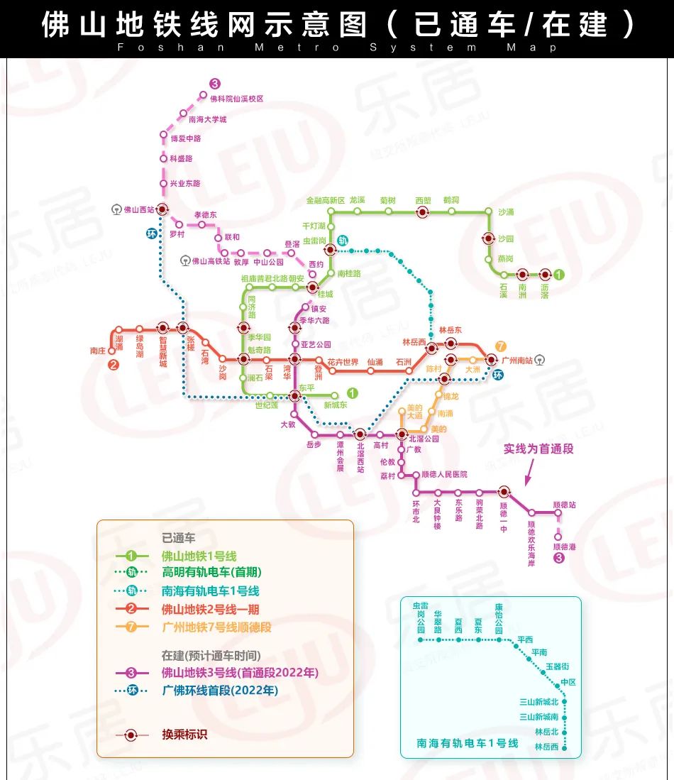 据悉,目前佛山地铁2号线广州南站换乘通道还在施工中,预计最快明年6月