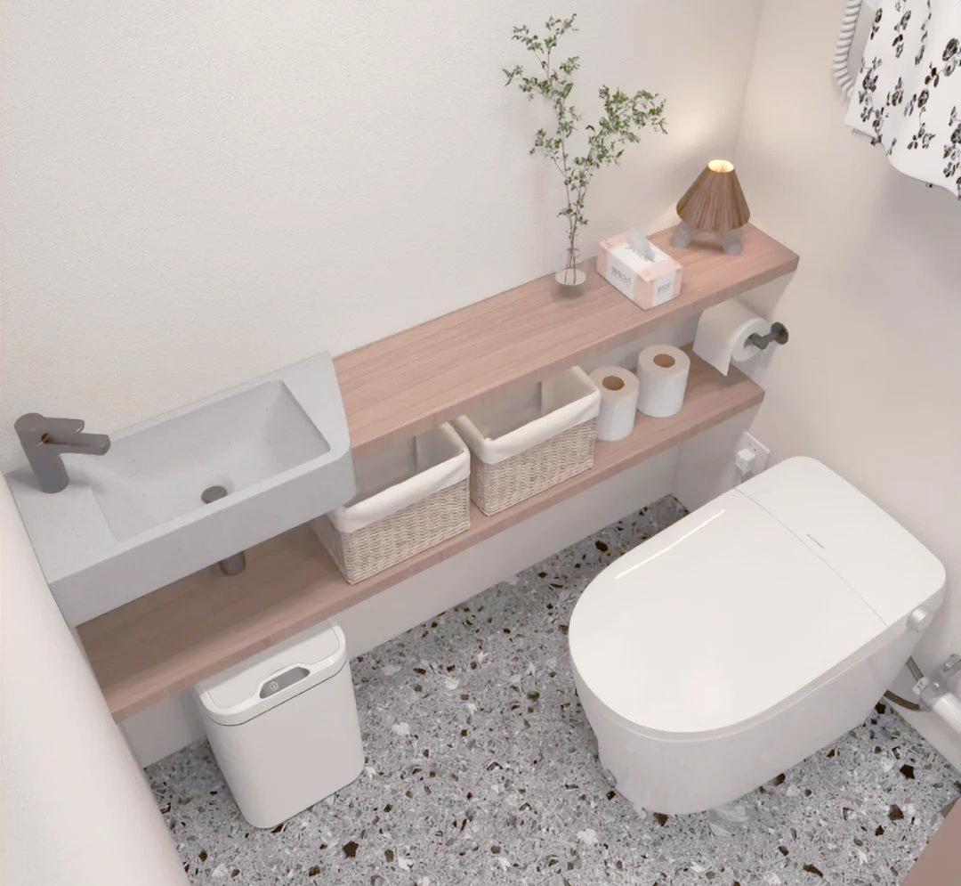 探访日本人家卫生间:设计高级,整洁美观!