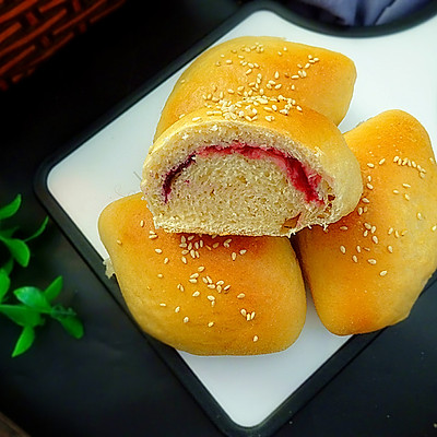 我心中的冬日限定 柔软营养的杂粮果酱橄榄包