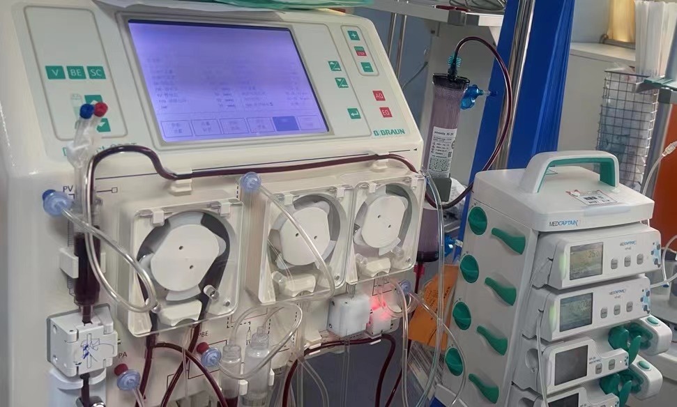 办实事|重症医学科顺利为83岁高龄患者连续crrt治疗74小时