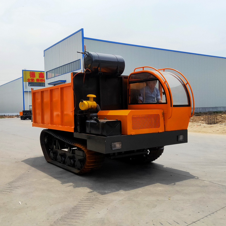 履带式运输车 8吨戈壁滩转运混凝土运输车 井下矿山自卸履带车