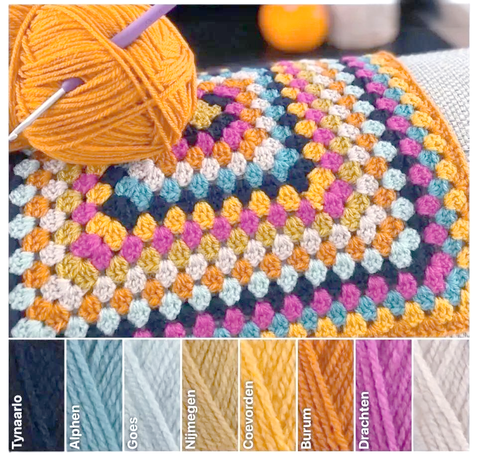 分享毛线编织配色样板,提升审美灵感