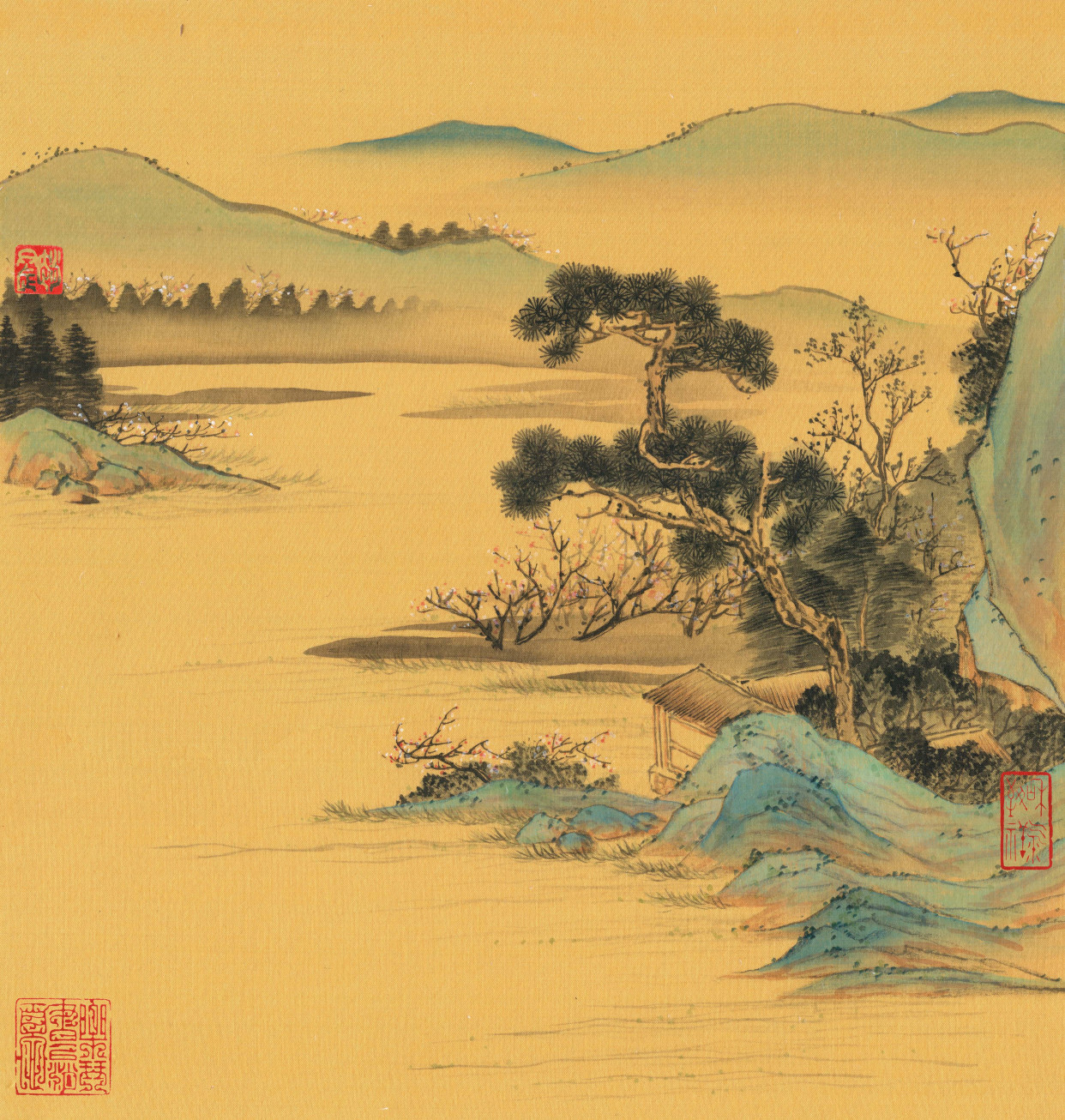 王希孟《千里江山图》临摹精品课