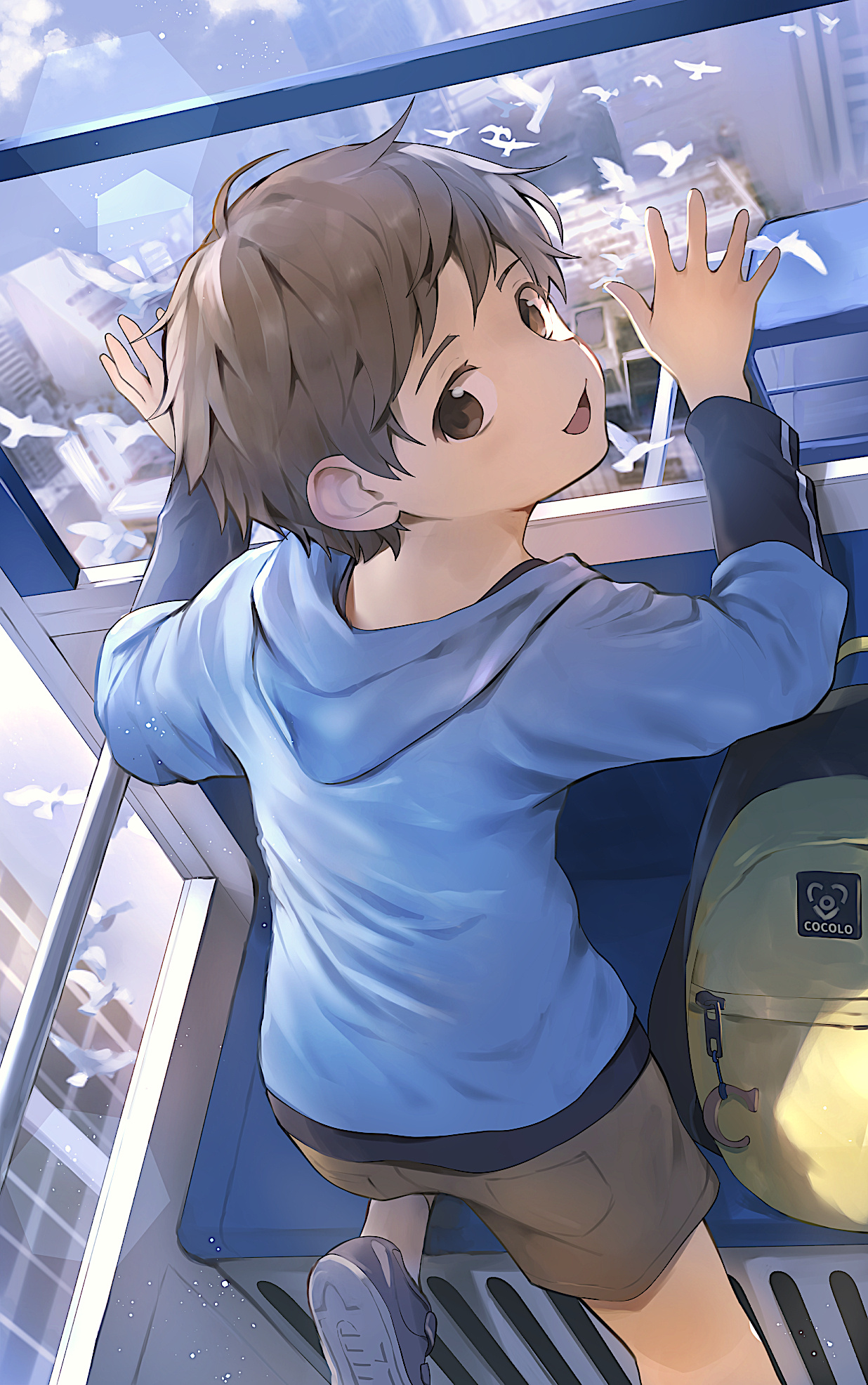 画师「cocolo」作品欣赏:稚气未脱,造型可爱的正太少年人物插画