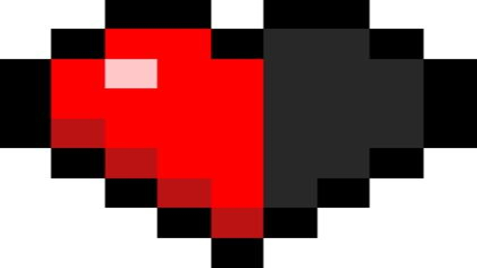 我的世界:让"强迫症"玩家崩溃的画面,"半格血"真的存在吗?