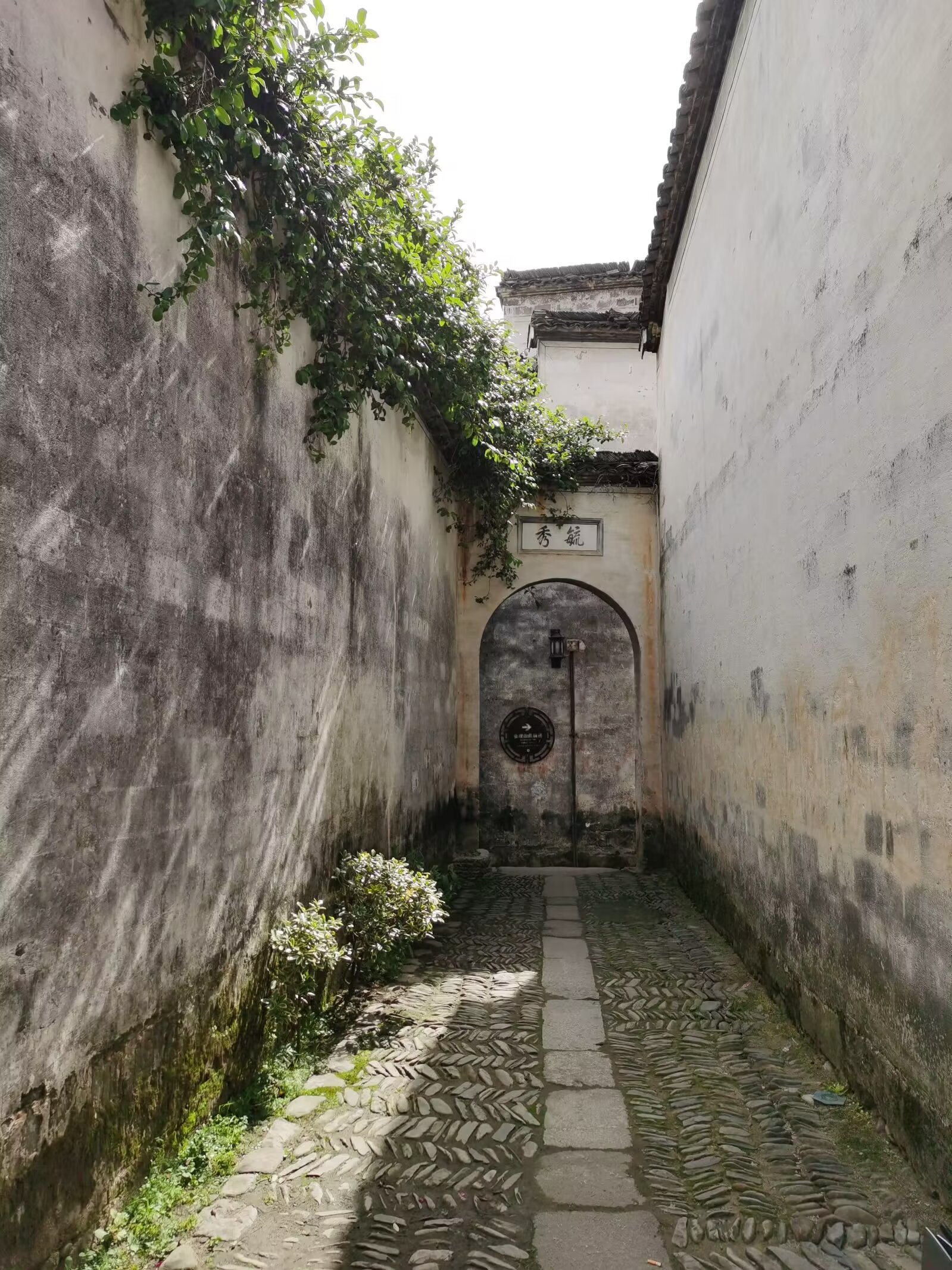 黄山卢村景区图片