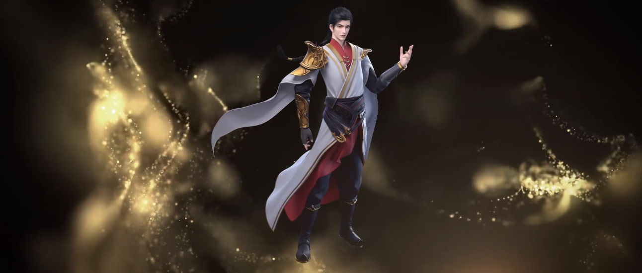 完美世界石中天换新模帅气十足,酷似石昊,祖孙俩横扫天元秘境