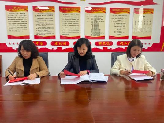 礼县妇联召开党支部换届选举会议