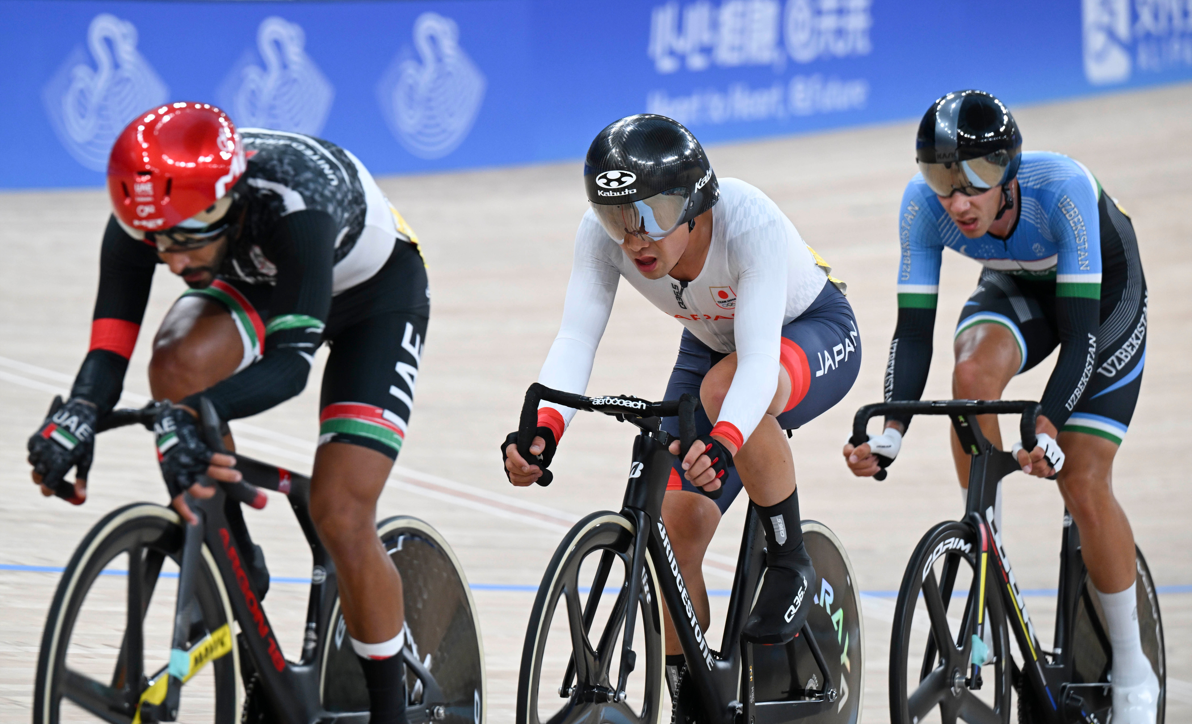 场地自行车——男子全能赛赛况