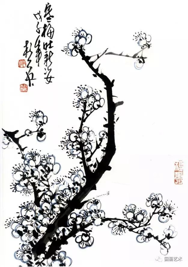 画梅十招,一学就会!