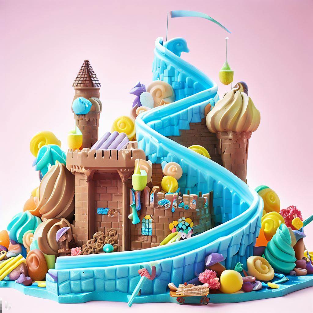 儿童睡前故事:冰淇淋城堡