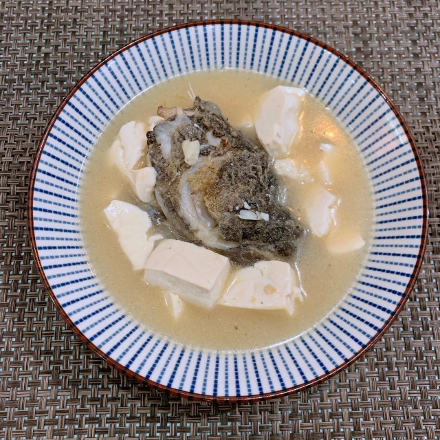 老虎斑豆腐鱼汤