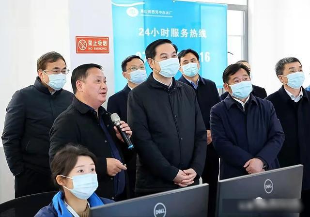 「黄冈头条」张家胜赴英山县调研城区园区规划,春耕生产和农村供水