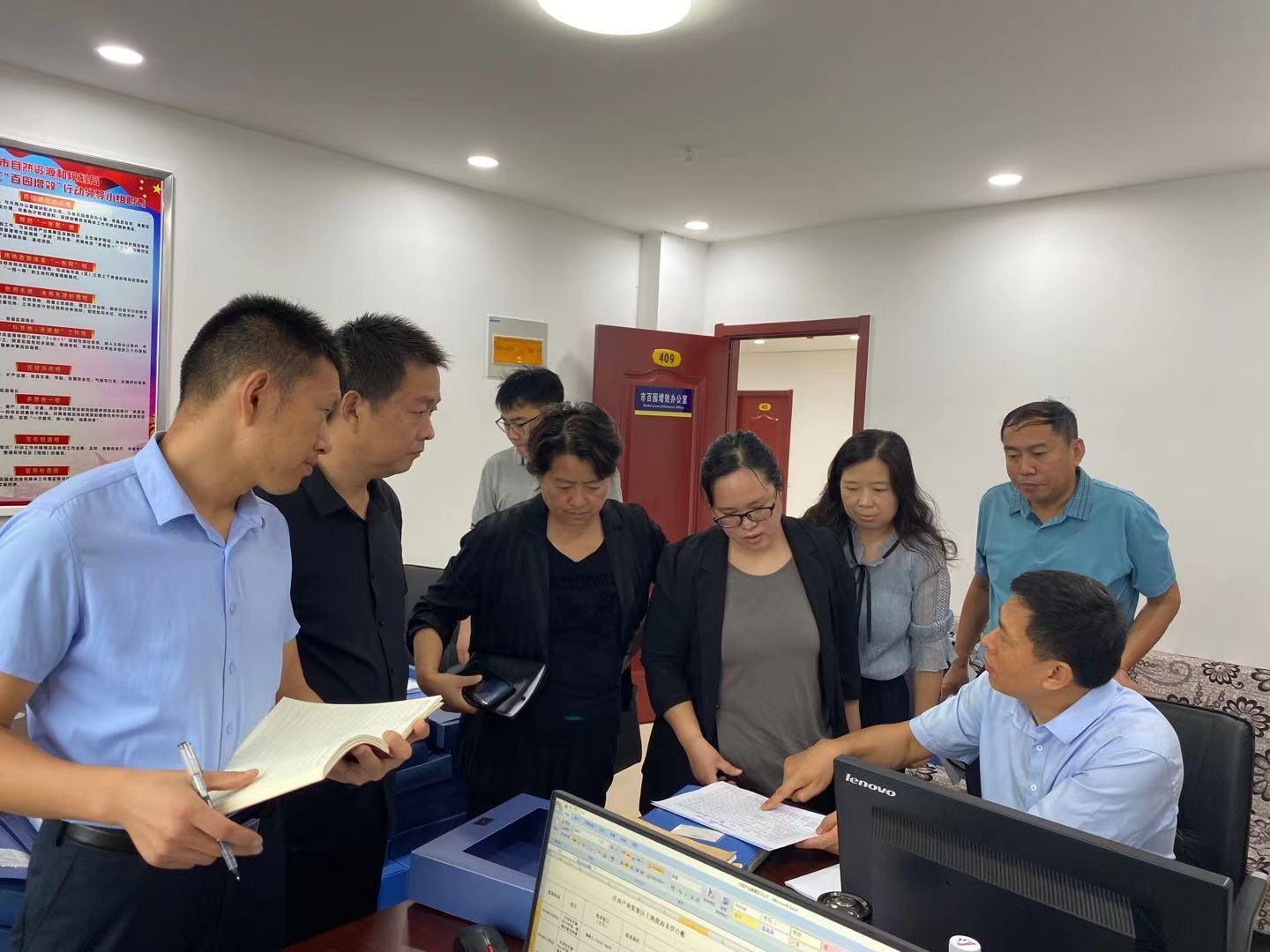 开封市自然资源和规划局局长李一凡 调研指导百园增效工作