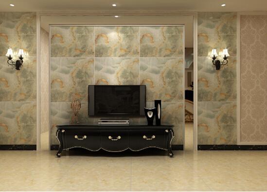 最新客厅微晶石电视背景墙装修效果图推荐
