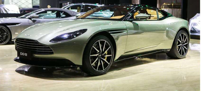 db11 coupe加州鼠尾草绿版