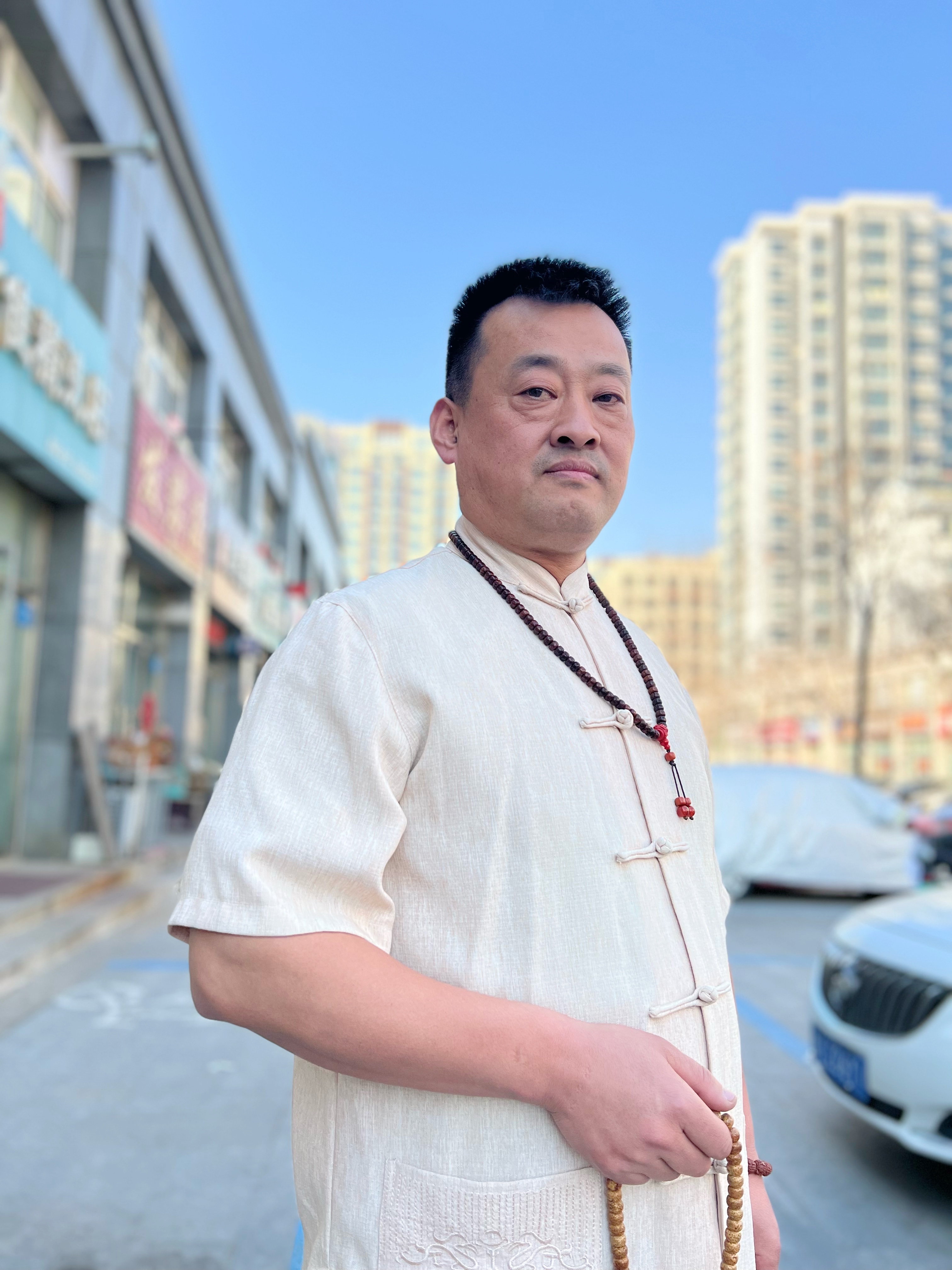 山东昌邑军警界书法家老刚先生