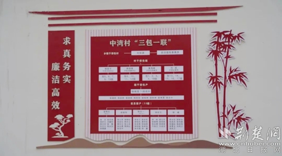 华容区中湾村推行"党员积分制",助推乡村"大变样"