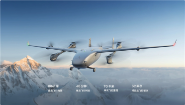 大疆发布首款垂直起降运载无人机DJI EV50：航程150公里 最大载重50千克