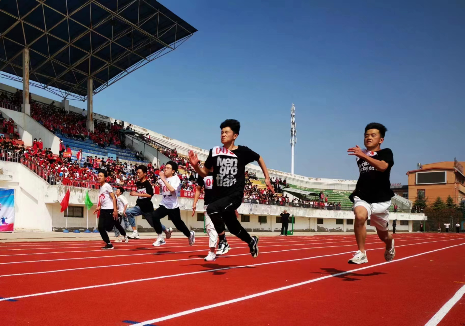 宁陵县葛天中学举办2023年春季运动会