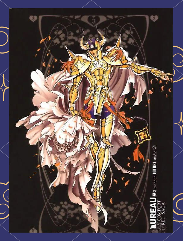 穿越时空的辉煌:穆逢春圣斗士同人画集精选