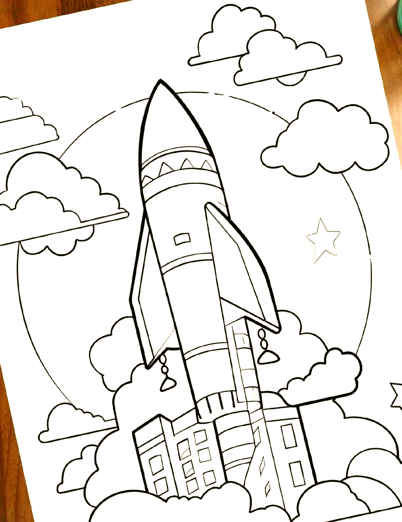 科技强国航天科技主题绘画:展现人类探索星辰大海的壮丽篇章