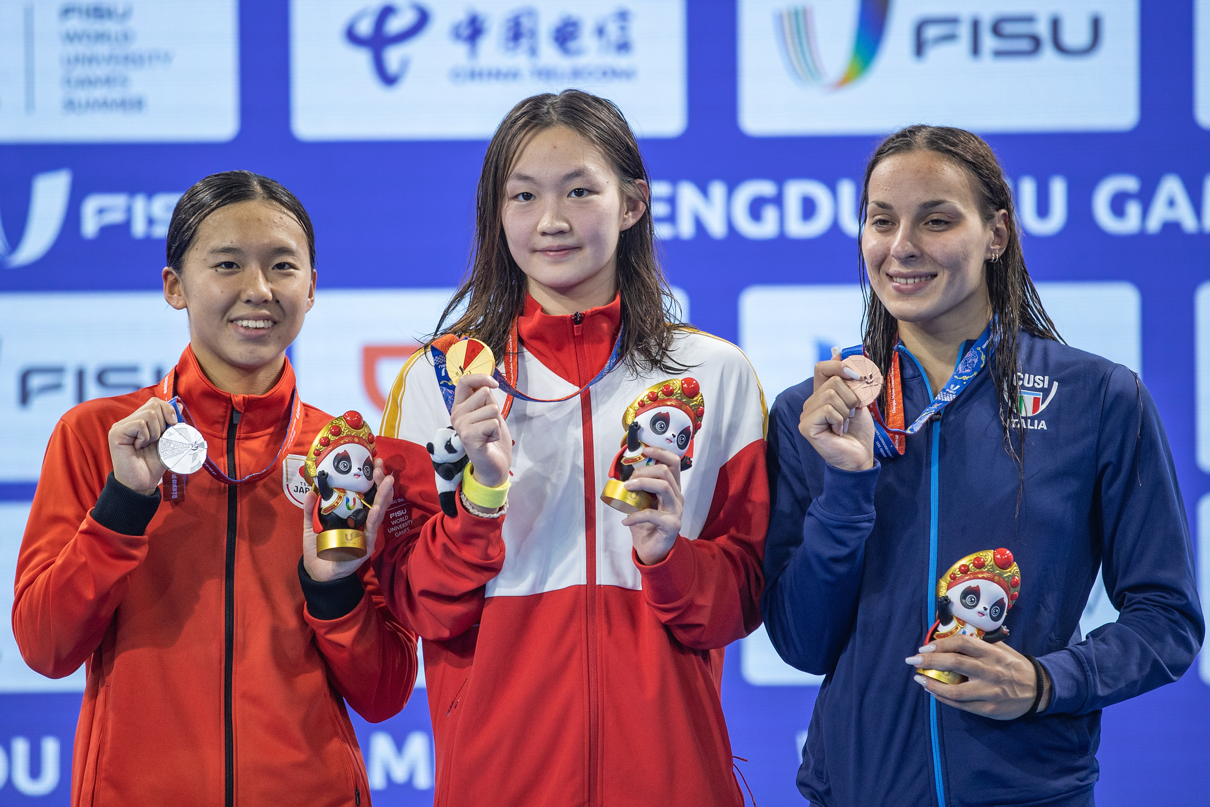 游泳——女子1500米自由泳决赛:李冰洁夺冠(3)