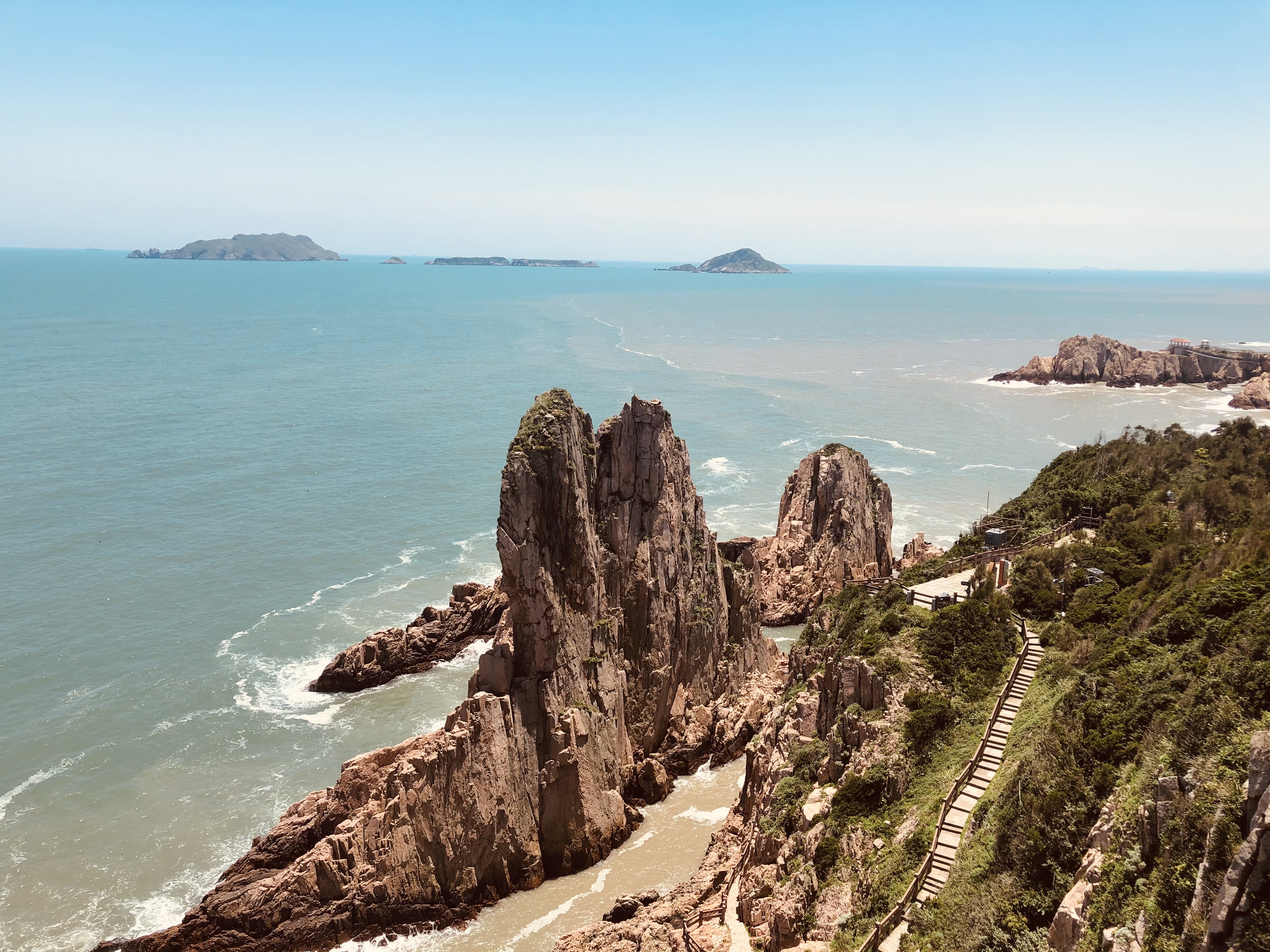 在浙江藏着一座"东海明珠"——大陈岛,犹如传说中的蓬莱仙境