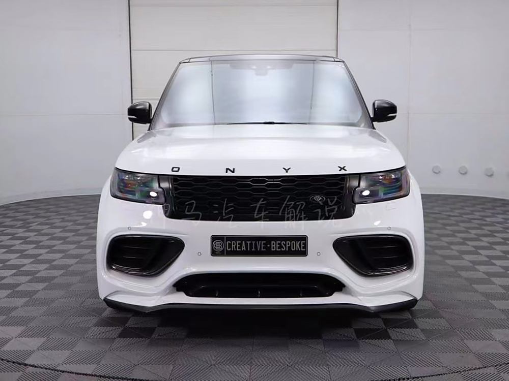 路虎揽胜改装实拍,低趴的姿态,令人过目难忘