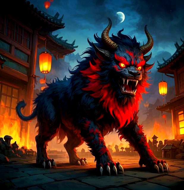 年兽的多种形象描述与传说