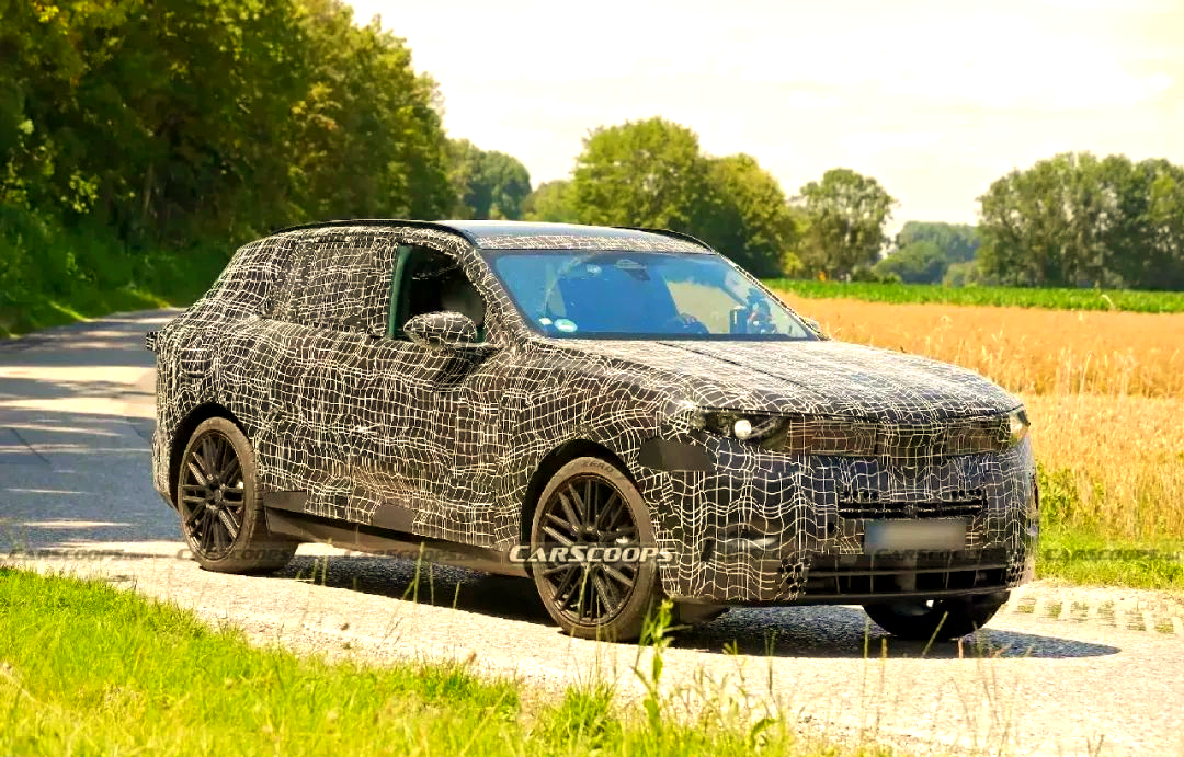 全新宝马x5谍照与渲染图曝光,网友热议其设计