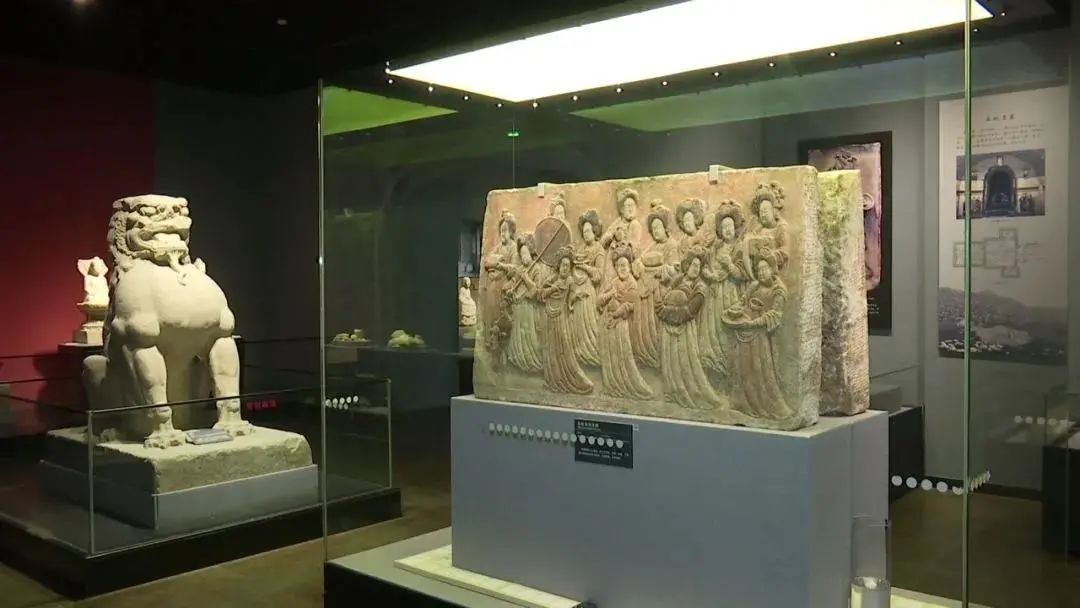 大唐风韵河北传承彩绘浮雕里的女子十二乐坊